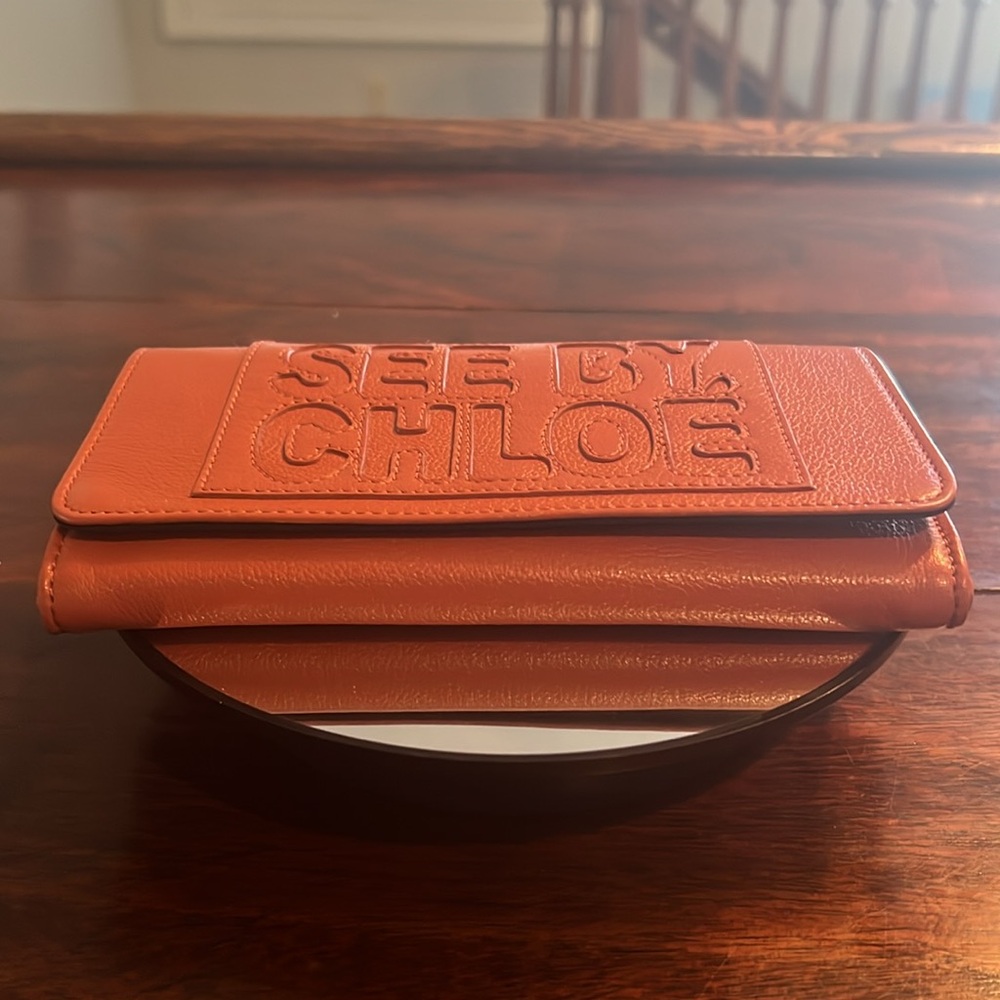 SEE by CHLOE Continental Wallet Cappuccino - Picture 3 of 10